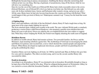 Henry V St Crispin's Day Speech