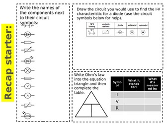 Resistors in series and parallel
