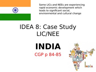 Introduction to India. AQA economic unit