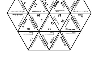 Atomic Structure Revision Tarsia (AQA C1)