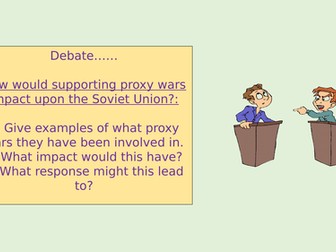 AQA Cold War Year 13 Ending of the Cold War (8 lessons, resources and SOW)