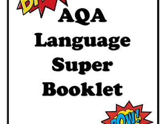 AQA English Language (8700) Revision Super Booklet - FULL Paper 2