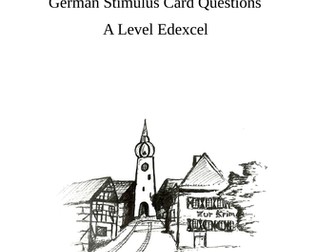 German A Level Oral Exam Questions (Edexcel 2016 Spec)