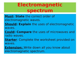 New BTEC Level 3 Applied science Unit 1_C3_Use of electromagnetic waves in communication