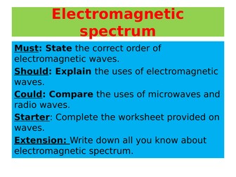New BTEC Level 3 Applied science Unit 1_C3_Use of electromagnetic waves in communication