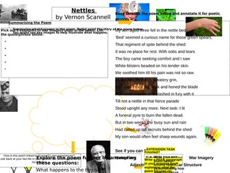 Nettles Learning Mat