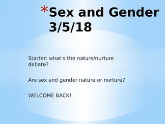 Psychology Gender