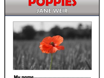 Poppies Comprehension Activities Booklet Teaching Resources