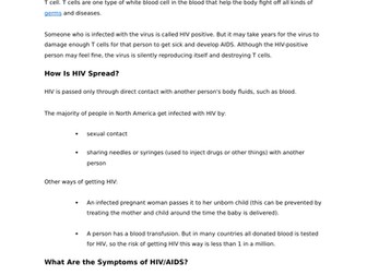 AQA Health - Bacterial Diseases