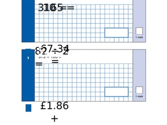 Adaptable Arithmetic SATs Practice Sheet Year 6 (or any year)