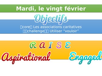 Charities/Les Associations Caritatives - GCSE AQA French