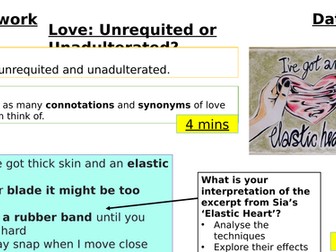 Poem (song) comparison
