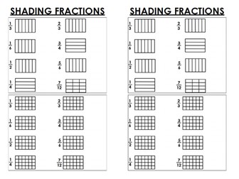 Shading Fractions of Shapes 2