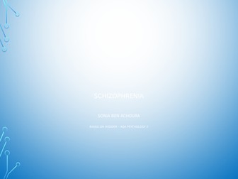 Interactionism in Schizophrenia