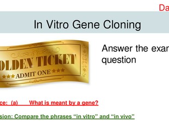 AQA In Vitro Gene Cloning