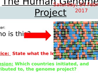 AQA Human Genome Project Year 2