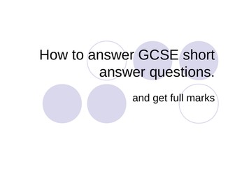 GCSE Tectonic Hazard Questions Walkthrough