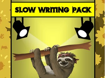 FREE SAMPLE - Slow Writing Primary Pack
