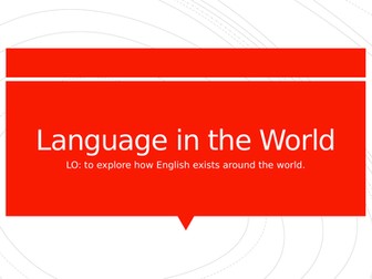 World Englishes