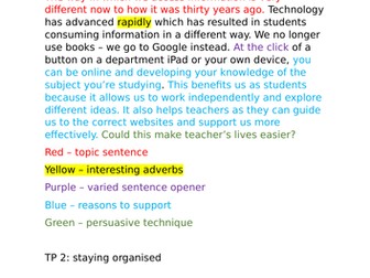 Article Writing - WJEC English Language