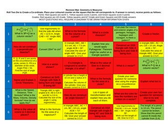 Maths Revision Mat: Geometry & Measure