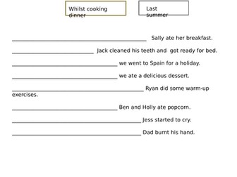20 SPAG worksheets for Year 3/4