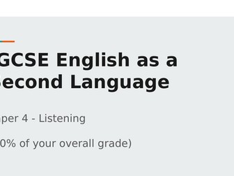 Tips for completing IGCSE English as a Second Language (0510/0511) Paper 4 - Listening