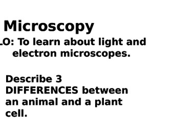 AQA B1.1 The world of the microscope