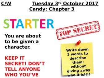 Of Mice and Men- Candy