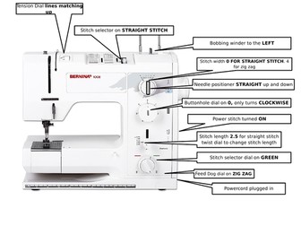 Guide to machine set up