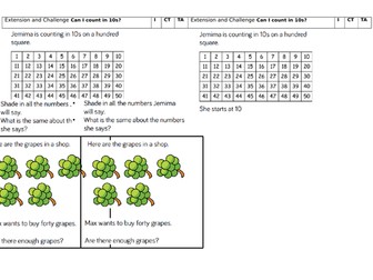 Y1 planning and resources for White Rose Maths Summer Block 1 Multiplication and Division week 1