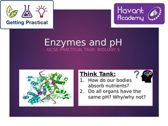 AQA Trilogy compulsory practical: Enzymes and pH
