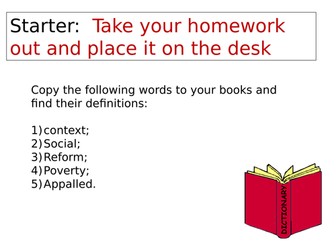Dickens Research Carousel Activity - Two Lessons
