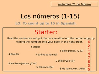 Viva 1 Module 1.3 - Numbers and age.