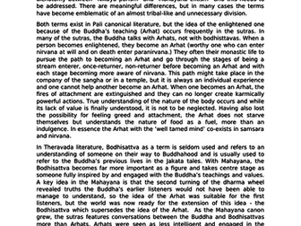 A-Level Buddhism essay: Evaluate the differences between an Arhat and a Bodhisattva