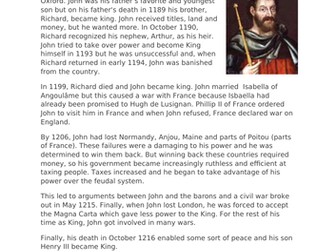 King John