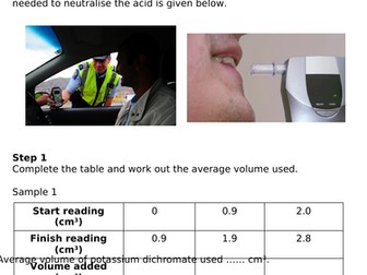 Titrations