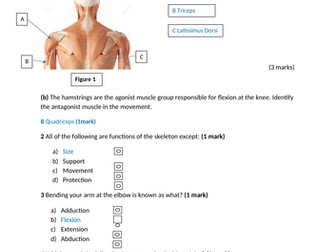 Mark scheme for paper 1 GCSE 2018 to go with the workbook paper 1