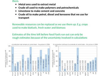 aqa gcse 9-1 chemistry revision pack: C14