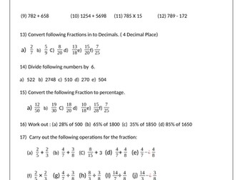 Math Primary Bronze Level Questions-Answers