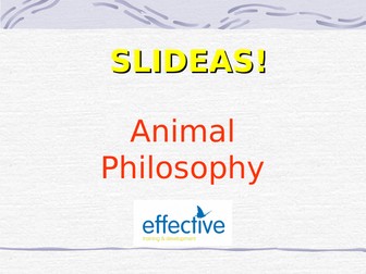 Slideas: Animal philosophy