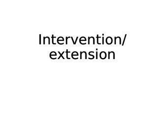 Creative writing and analysis stretch and support worksheet