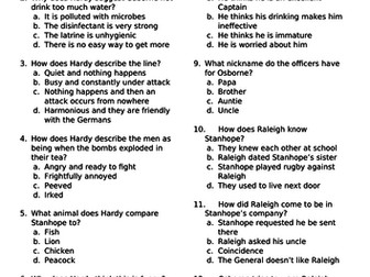 Journey’s End Act 1