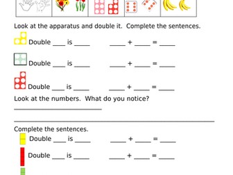 Y1 mastery planning  for White Rose Maths Summer Block 1 Multiplication and Division week 2