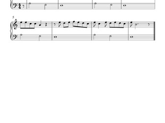 Havana - keyboard sheet