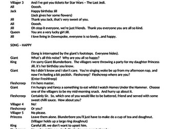 Jack and the Beanstalk Pantomime Script