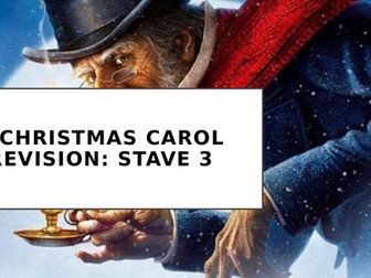 A Christmas Carol Stave 3 - GCSE English Literature Revision: powerpoint