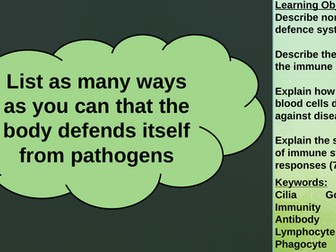 Disease - Human Defense System