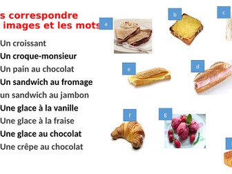 AU CAFE - ROLE PLAY- Je voudrais