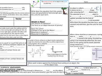 AQA Trilogy  Force revision part 1